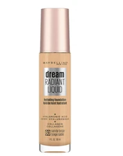 Maybelline Dream Radiant Liquid Foundation, Medium Coverage, Sandy Beige, 1 oz