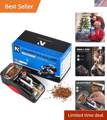 Mini Electric Rolling Machine for DIY Lovers   Portable, Red, Durable Design