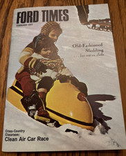 Vintage 1971 Ski Doo Snowmobile Sled Ford Times Booklet Southgate Michigan