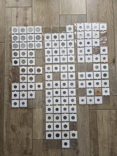 Lot de 117 monnaies françaises anciennes