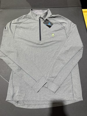 NWT MEN'S LEVELWEAR PEAK 1/4 ZIP PULLOVER, SIZE: M, COLOR: HTHR CHARCOAL (M9.17)