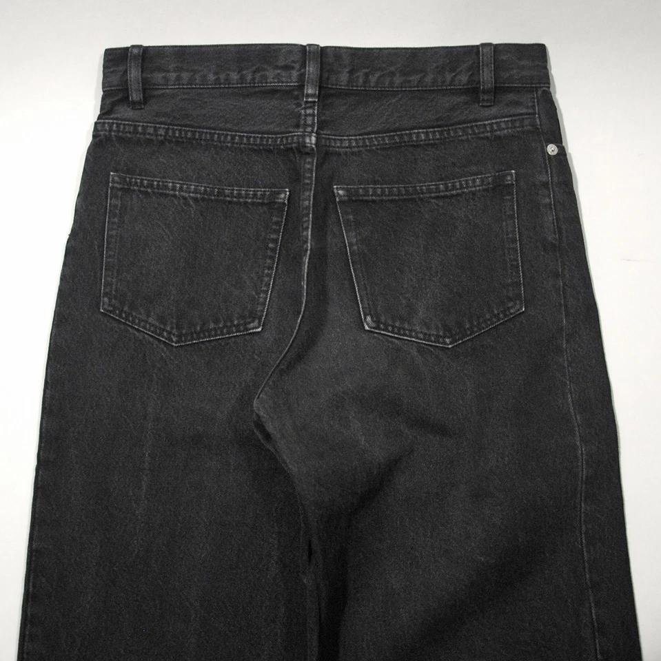 APC A.P.C. Jeans Pant Hose Denim High Rise Relaxed Dunkelgrau W27 - Bild 2 von 4