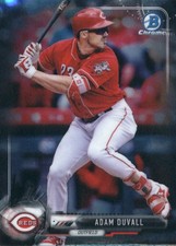 2017 Bowman Chrome #38 Adam Duvall - BB