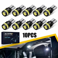 AUXITO T10 LED License Plate Light Bulbs 6000K Super Bright White 168 2825 194