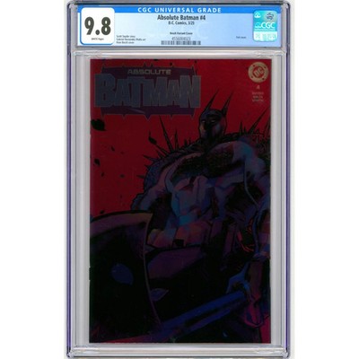 Absolute Batman: #4 [Rose Besch CGC 9.8 Megacon Foil] 2025 | eBay