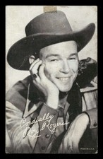 1940's Exhibit Card Roy Rogers smiling with Hat GD BXOS02
