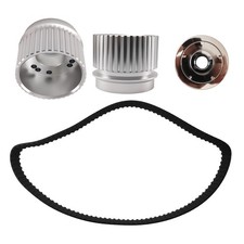 Complete Engine Cogged Belt Drive Pulley Kit For Ford 302 351c