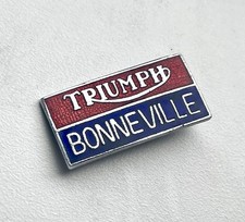 Triumph Bonneville Metal Enamel Small Lapel Pin Badge Motorcycle Classic Bike