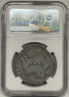 1935 Germany Saar Plebiscite Silver Medal NGC MS61 Fritz Koelle — photo 2