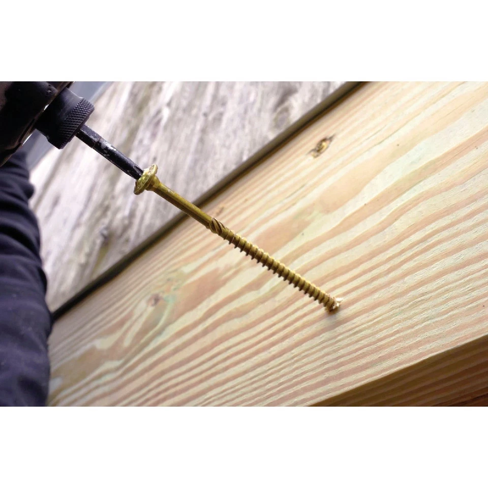 GRK RSS прочный 5/16 дюйма X 3-1/2 дюйма Винт конструкционный головка стиральной машины Star Drive (100 - Изображение 2 из 4