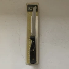 Chicago Cutlery 6 Inch Utility Knife with Ultra-Sharp Stainless Steel Blade