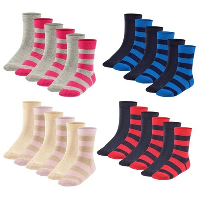 Falke Kids Socks, 6-Pack - Happy Stripe, Short Socks, Striped