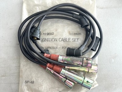 Vintage Unbranded 111.998.031 Ignition Cable Set w/ Supressor for Volkswagen NOS
