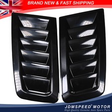 ABS Plastic Bonnet Vents Black Fit Focus RS MK2 style Universal Exact