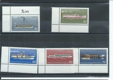 Berlin West Germany stamps.  1975 Berlin Pleasure Craft set MNH (F289)