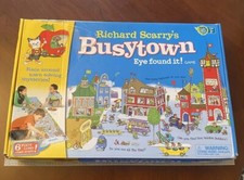 Richard Scarry's Busytown Eye Found It Board Game Educational  Complete