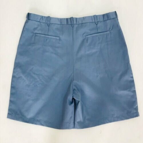 Haband Fit Forever Mens Dress Shorts Sz 40 Blend Pleated Front Vintage A7601 - Picture 2 of 6