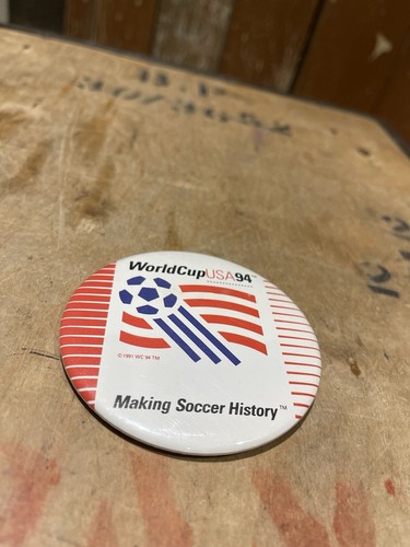 Copa Mundial EE. UU. 94 Insignia Pin Hacer Fútbol Fútbol Historia Coleccionable Deportes - Imagen 2 de 9