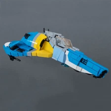 ZITIANYOUBUILD FEISAR Ship XL-15 Space Ship Model 559 from Racing Video Game