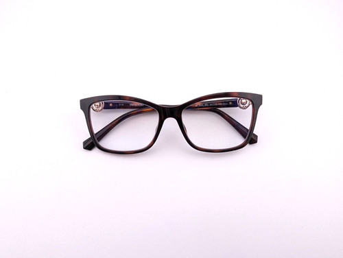 Swarovski Eyeglasses, Frames Only, SK 5255 0552 Brown Tort, 53-15-140, Plastic