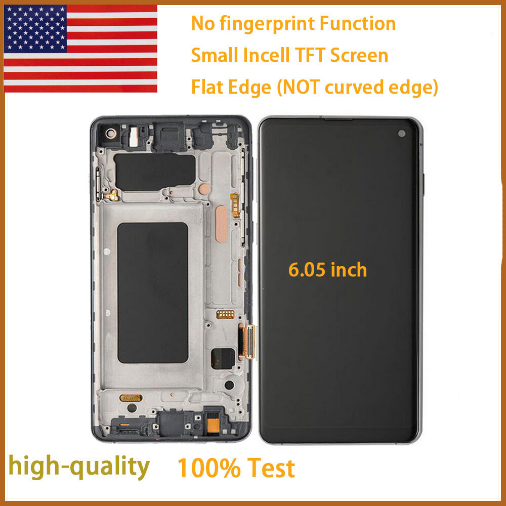 For Samsung Galaxy S10 SM-G973 G973U TFT LCD Display Touch Screen NO ...