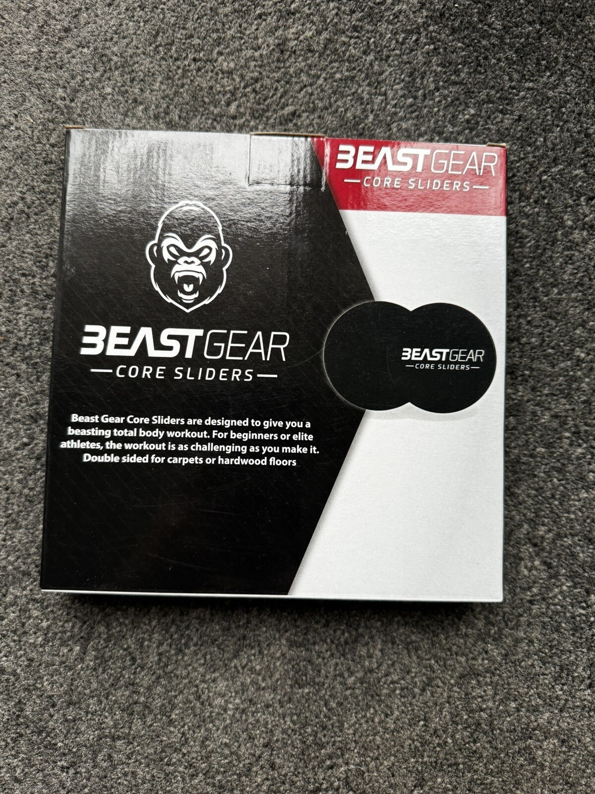 Beast Gear Core Double Sided Sliders Exercise Discs