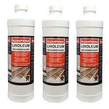 Linoleum Detergente Base 3 x 1 L Designböden PU Gomma PVC Klickvinylboden