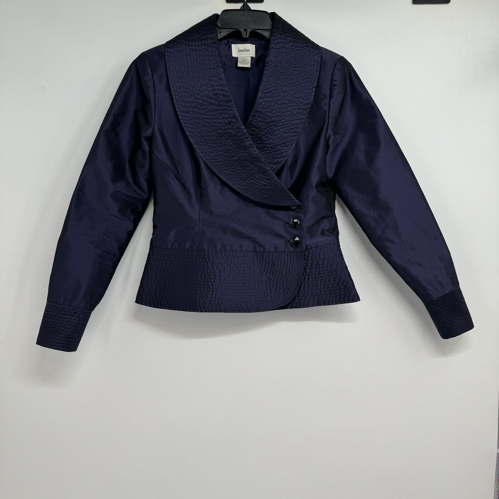 Neiman Marcus Exclusive Evening Jacket Blazer 100… - image 2