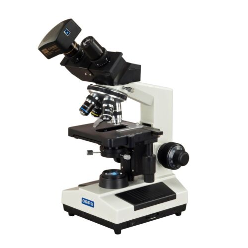 OMAX 40X-2000X USB3.0 18MP Digital Darkfield LED Compound Microscope Live  Blood