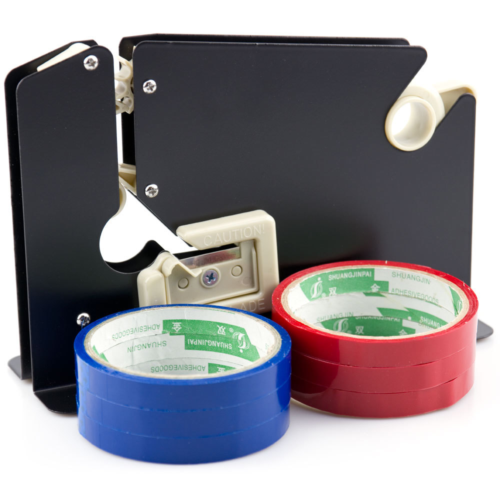 Plastic Bag Neck Sealer Machine Food Cellotape Sellotape Dispenser 8