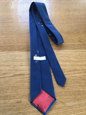 Cravate Vintage Équipe De France Rugby - Tournée Australie 1981 - Très Bon État