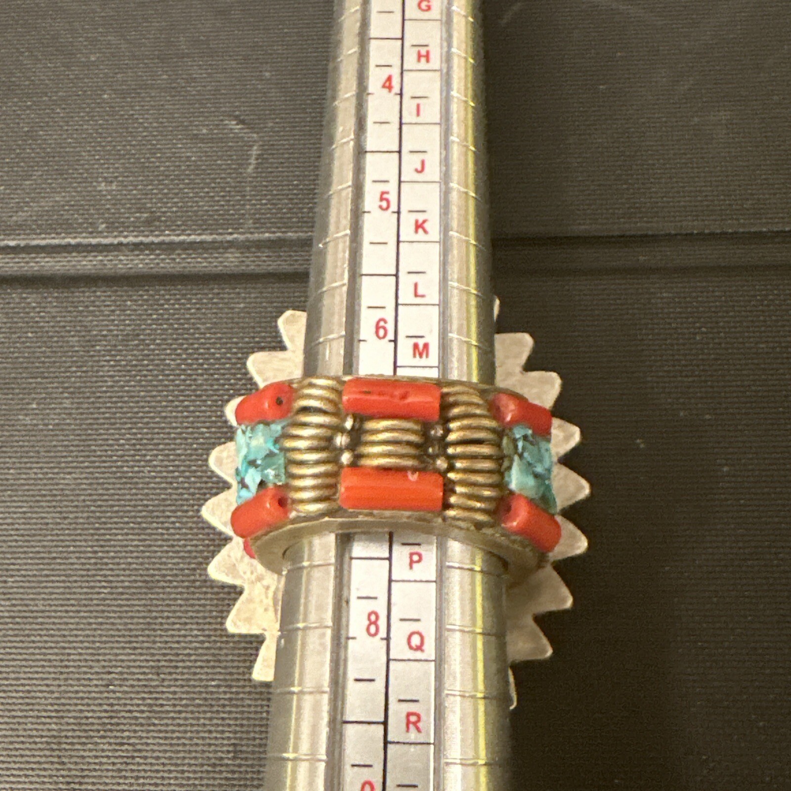 Beautiful Silver Plated Multicolor Ring - image 7