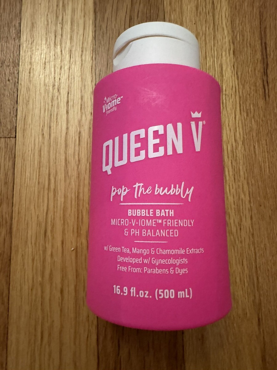 Queen V Pop the Bubbly Bubble Bath Micro-V-iome Friendly & PH