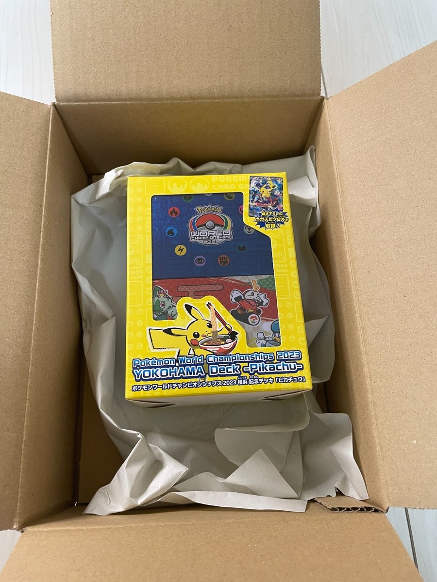 Pikachu Pokemon World Championships 2023 Yokohama Deck Cards