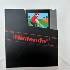 Vintage Video Game Cartridge GOLF Sports Nintendo System NES Instruction Manual