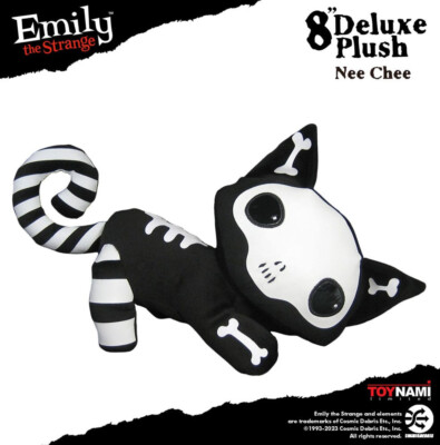 EMILY THE STRANGE Nee Chee - Plush Figure - Plüschfigur - 20 cm (Toynami)
