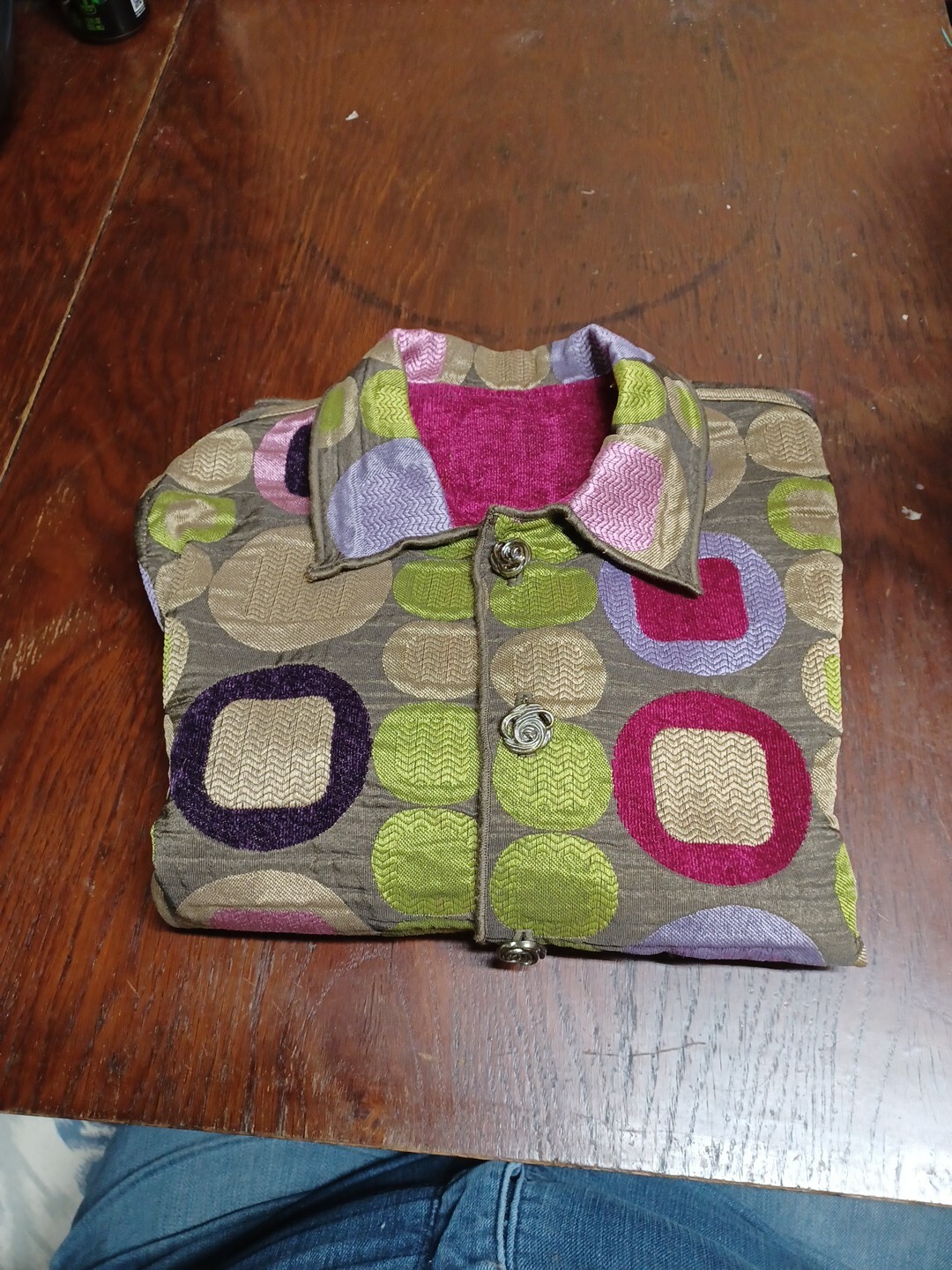 Winding River Jacket Womens Reversible Tapestry B… - image 14