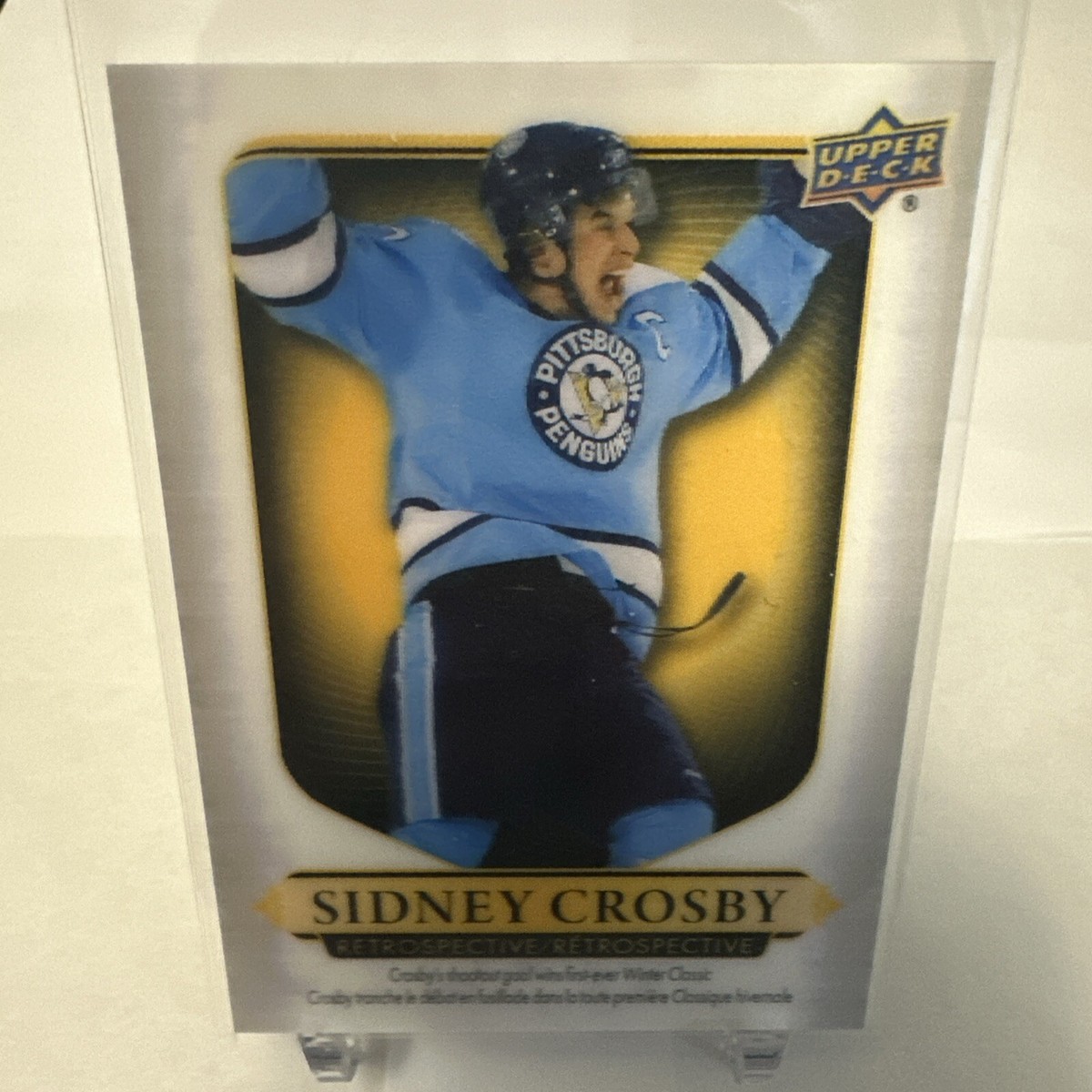 2024-25 UD Tim Hortons RETROSPECTIVE SIDNEY CROSBY Insert Hockey