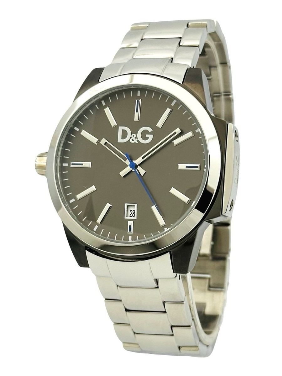 D&G Dolce & Gabbana Men's DW0744 Salt and Pepper Round Watch | eBay