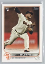 2022 Topps #413 Kervin Castro RC