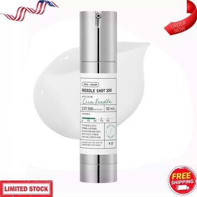 VT COSMETICS CICA Reedle Shot 300 Essence, Daily Face Essence for Soft Skin 50ml
