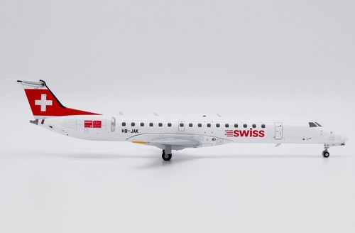 Swiss EMBRAER ERJ-145LU Reg: HB-JAK JC Wings Scale 1:200 Diecast model XX20441 - Picture 3 of 12