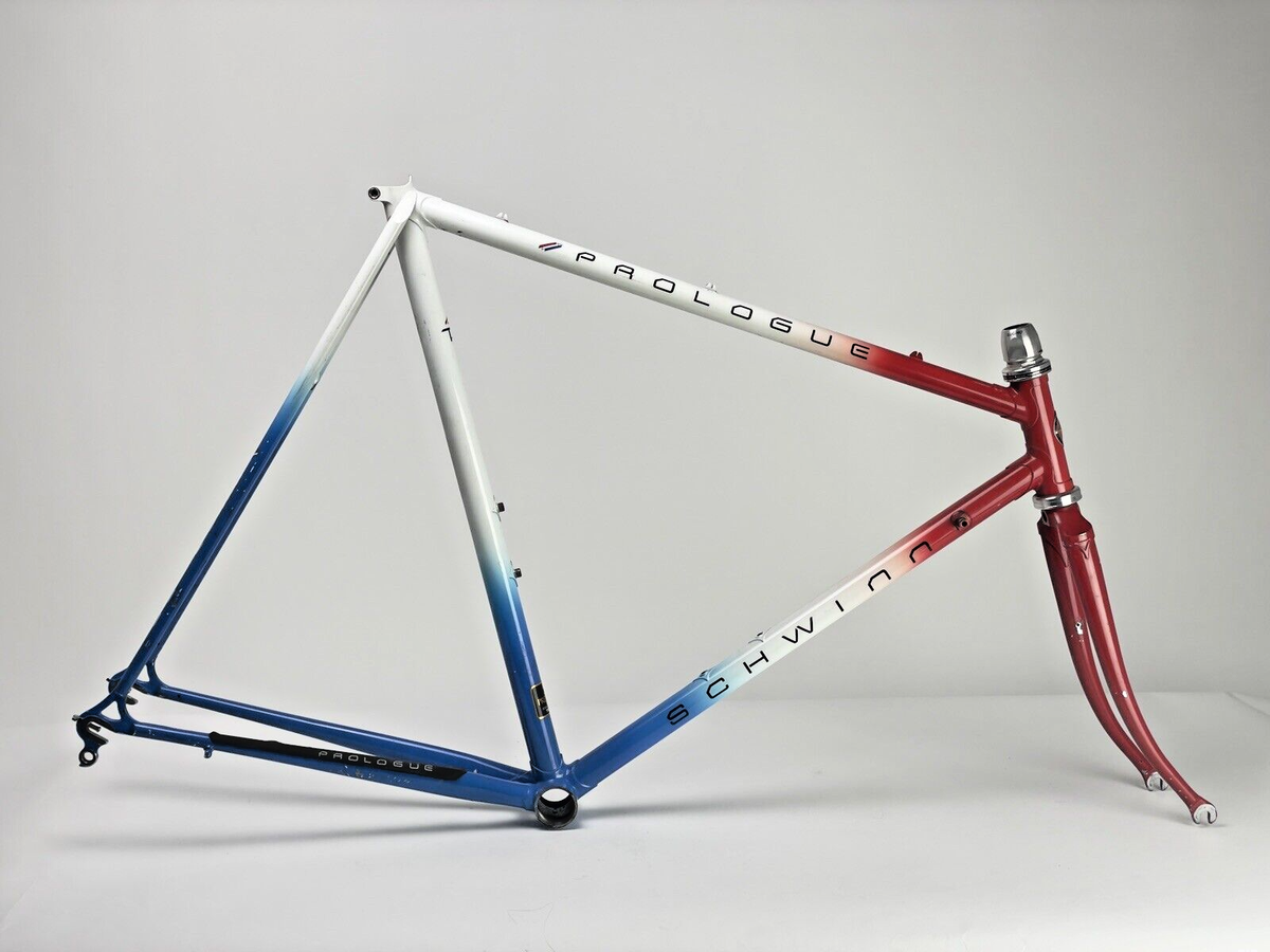 Schwinn Prologue Steel TT Funny Frame Bike Set Tange Prestige 60cm
