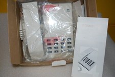 VINTAGE BERKSHIRE WHITE ASCOM SAFNAT OFFICE TABLE PHONE NEW