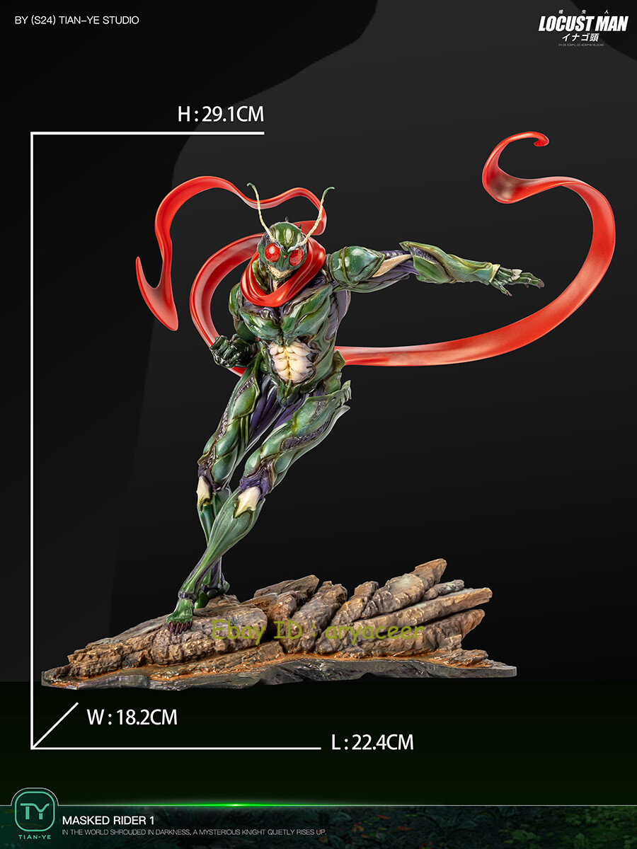 Tianye Studio Insect Man Series Locust Man Painted GK Figure Model