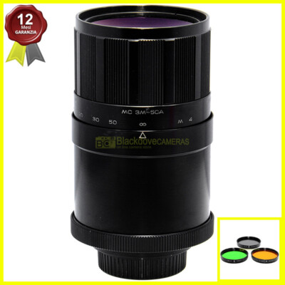 Zenit MC 3M-5CA 500mm f8 Catadioptric Lens for Contax/Yashica Cameras