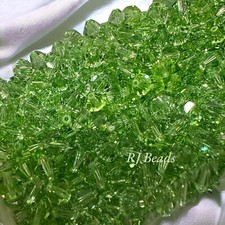 SEALED Swarovski Xilion Factory Pack - 360 beads Crystal PERIDOT 6mm Bicone 5328