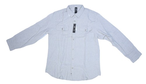 Needles / 長袖シャツ/S/ポリエステル/GRY/fk186 Needles Long Sleeve Shirt, Size S, Polyester, Gray, fk186 | eBay