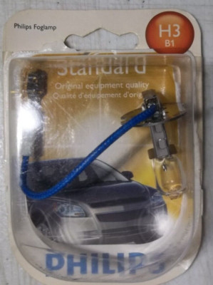 Philips H3 B1 High Quality Vision 12336 Halogen Light Bulb Lamp Low High Beam