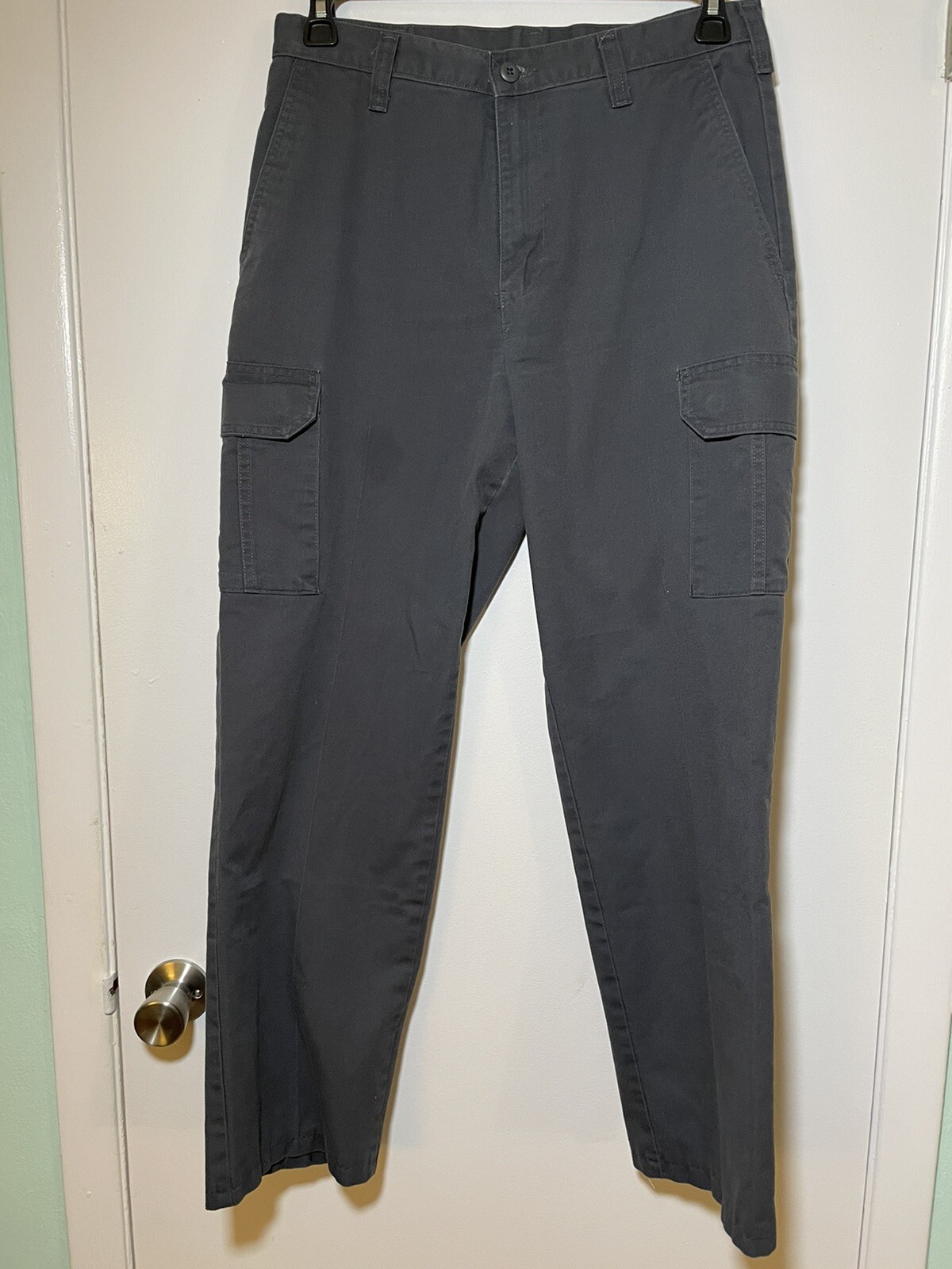 Cintas Comfort Flex Flat Front Cargo Work Pants 31x30… Gem